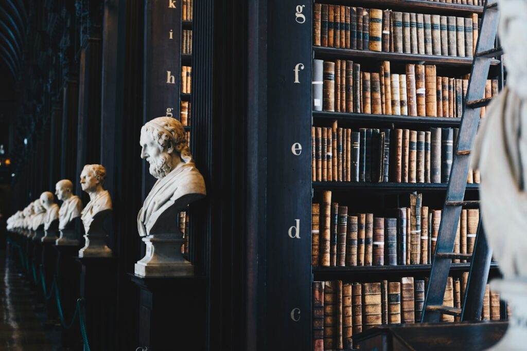 Legal gavel and law books representing copyright litigation between Encyclopedia Britannica and OpenAI